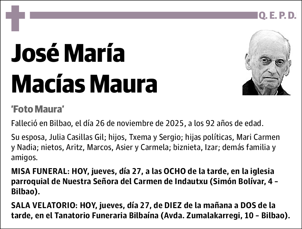 José María Macías Maura