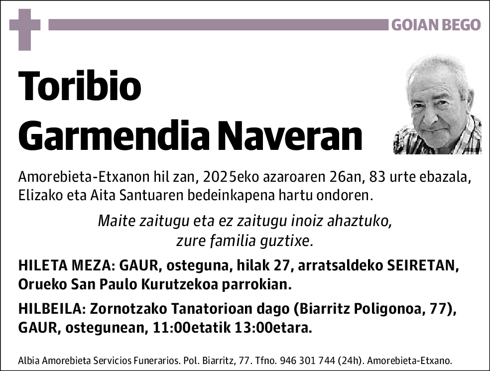 Toribio Garmendia Naveran