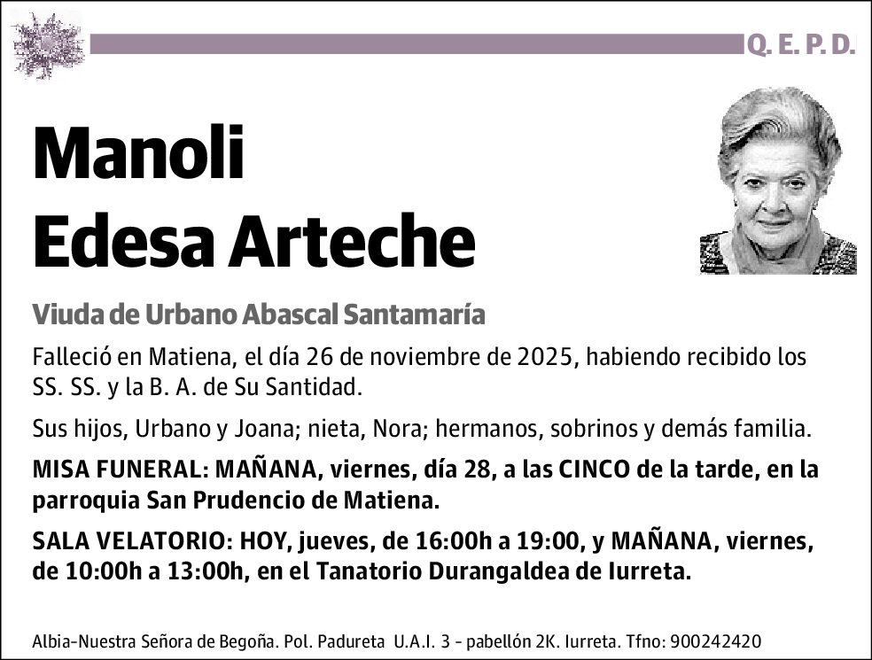 Manuela Edesa Arteche