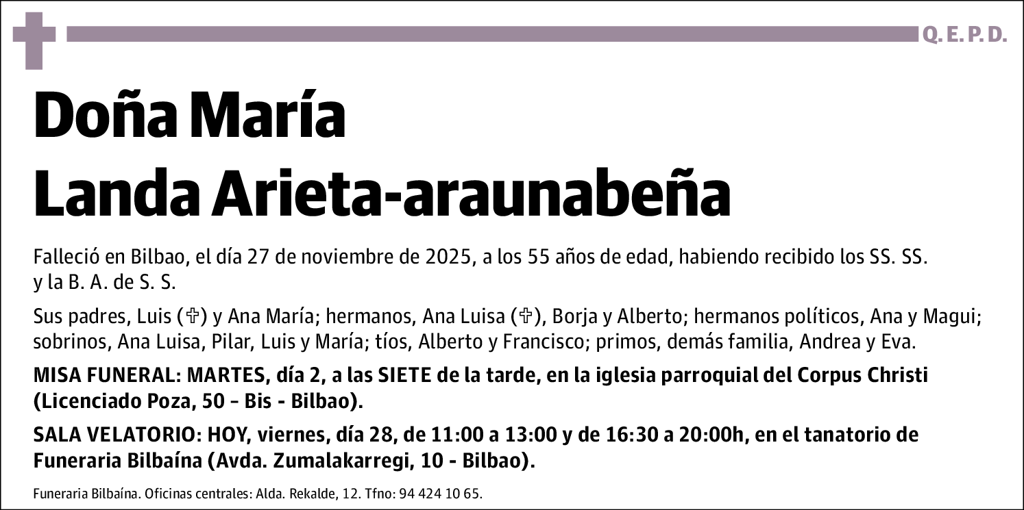 María Landa Arieta-araunabeña