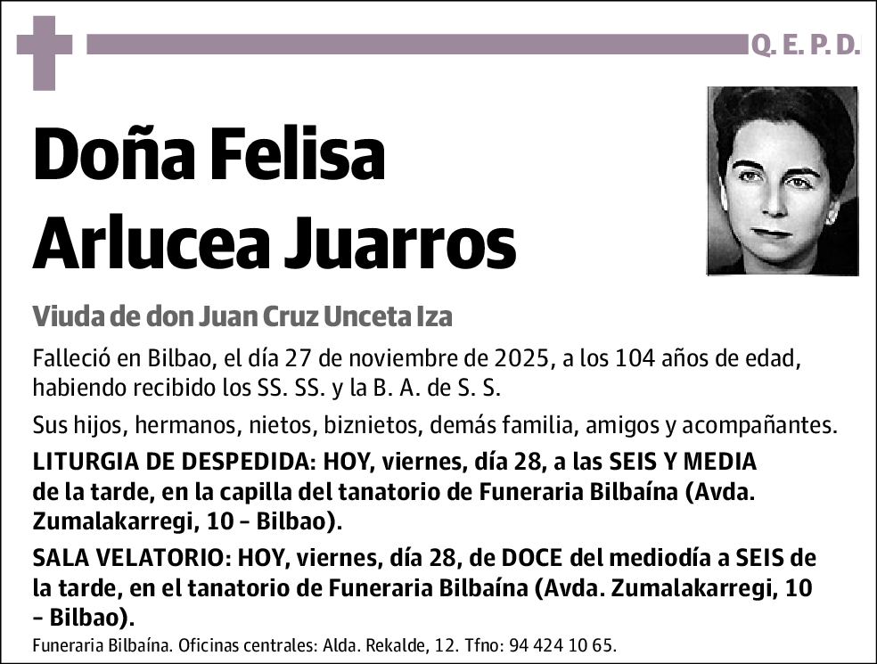 Felisa Arlucea Juarros