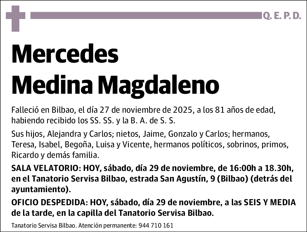 Mercedes Medina Magdaleno