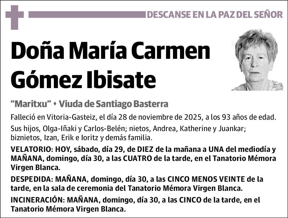 María Carmen Gómez Ibisate
