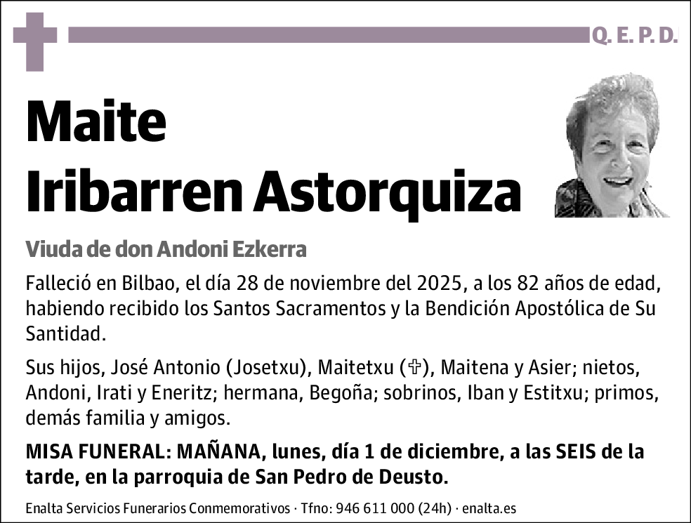 Maite Iribarren Astorquiza