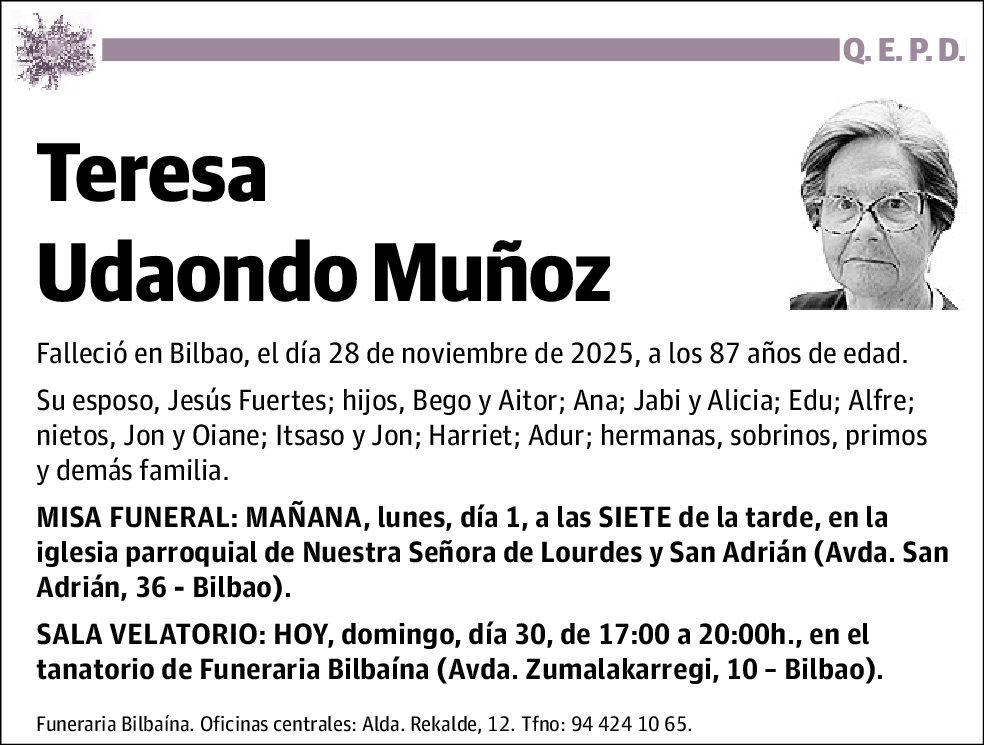 Teresa Udaondo Muñoz