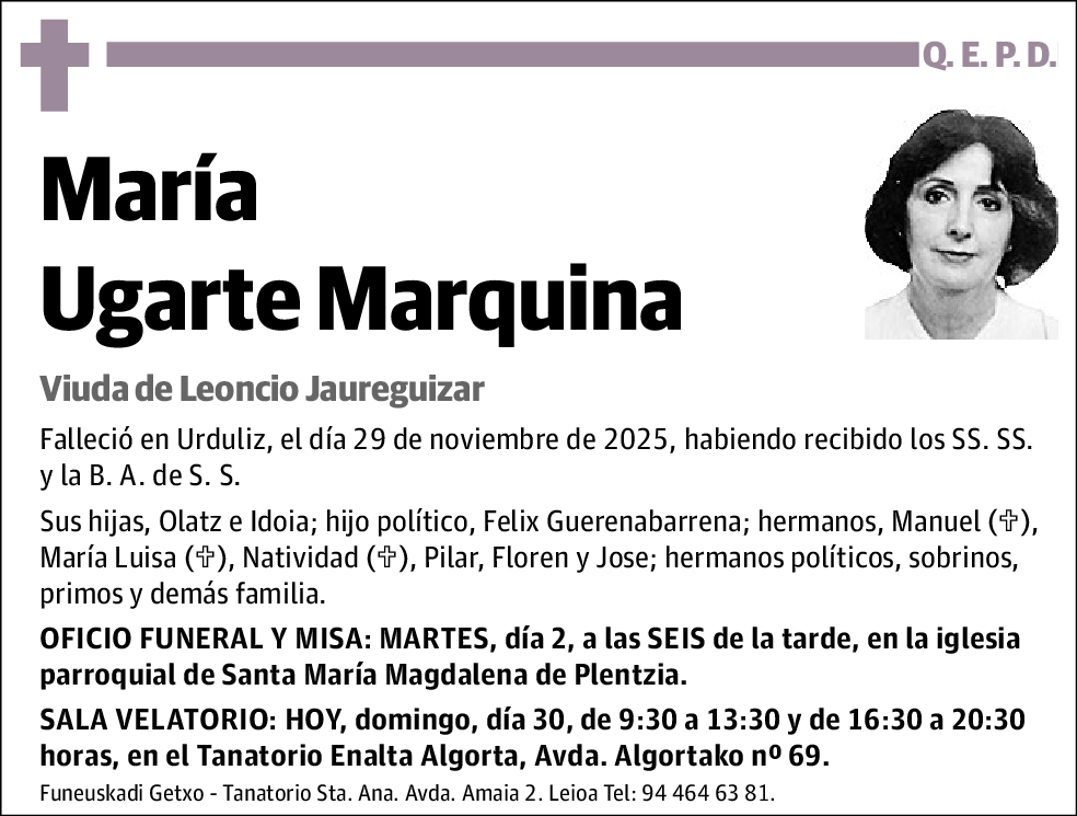 María Ugarte Marquina