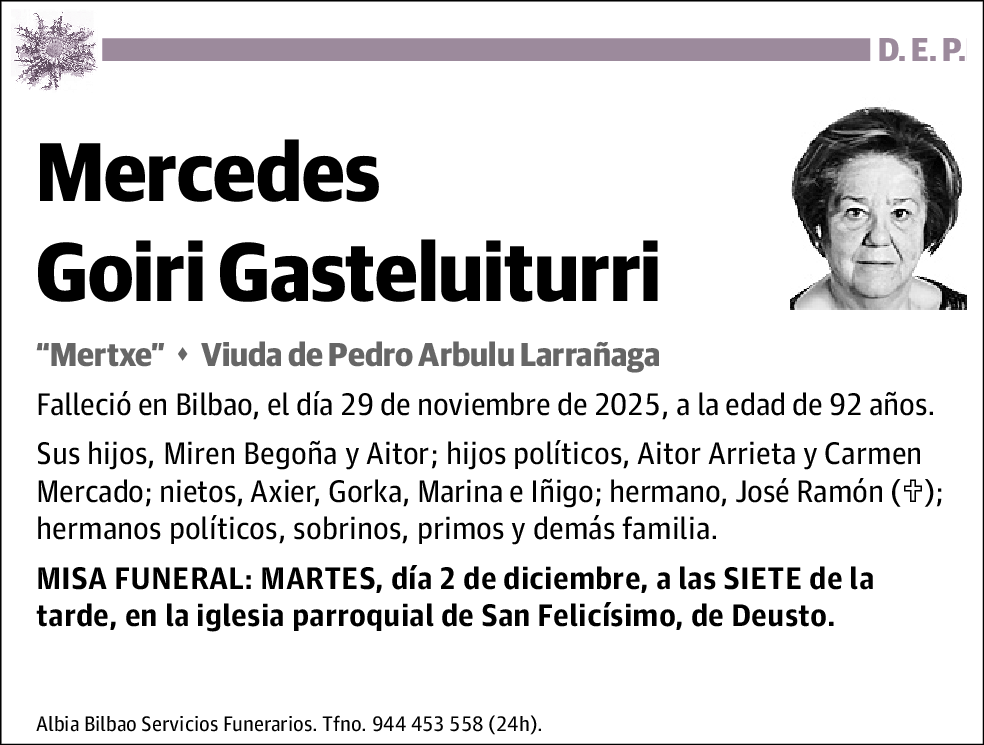 Mercedes Goiri Gasteluiturri