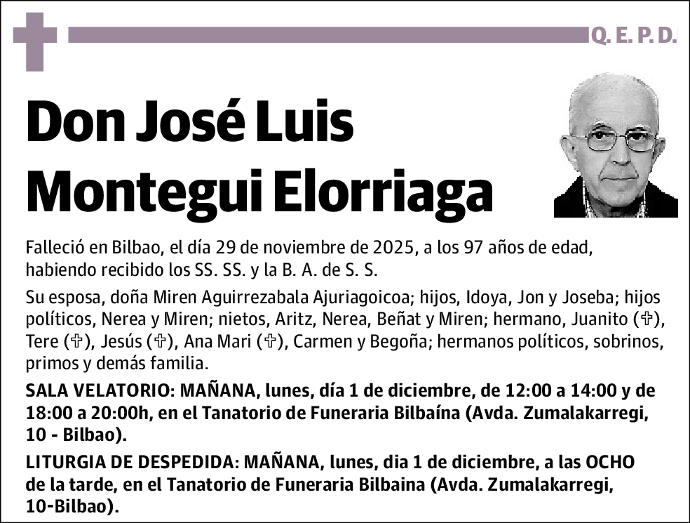 José Luis Montegui Elorriaga