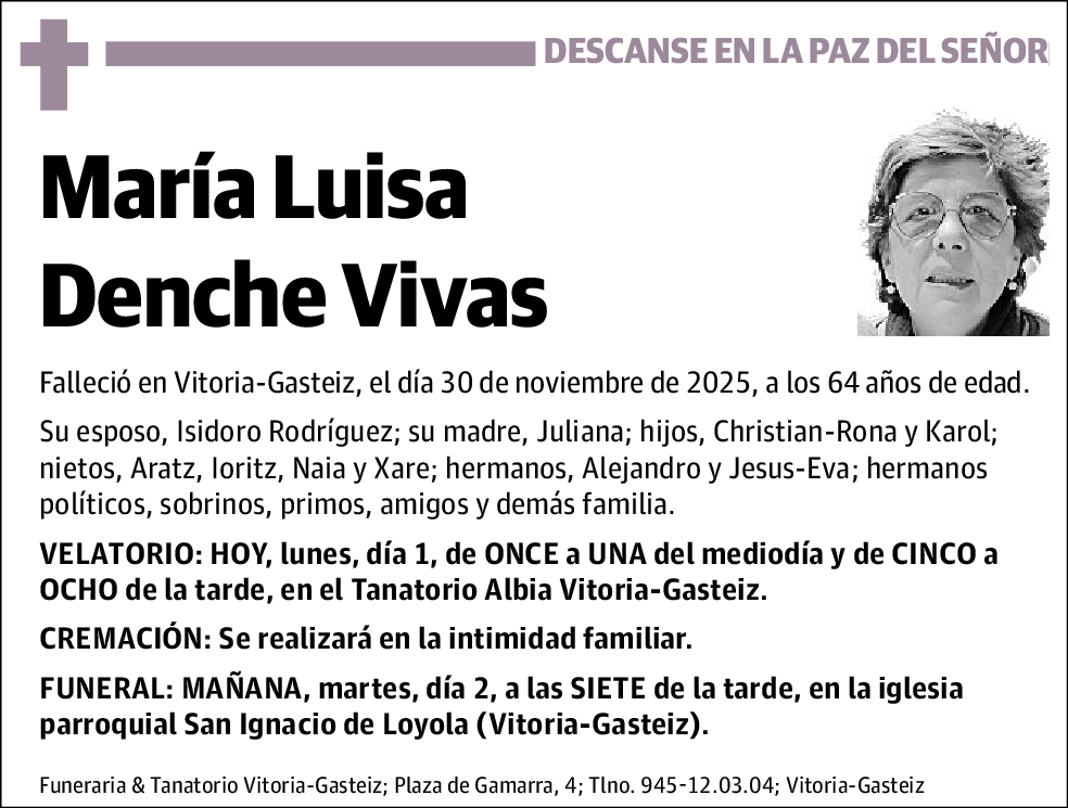 María Luisa Denche Vivas
