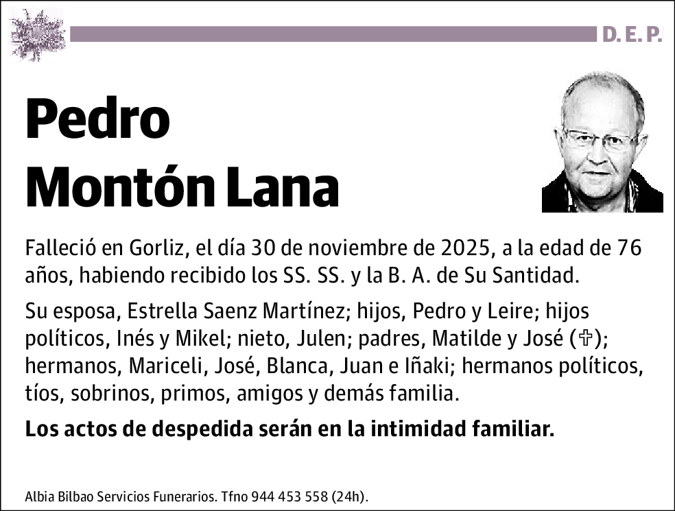 Pedro Montón Lana