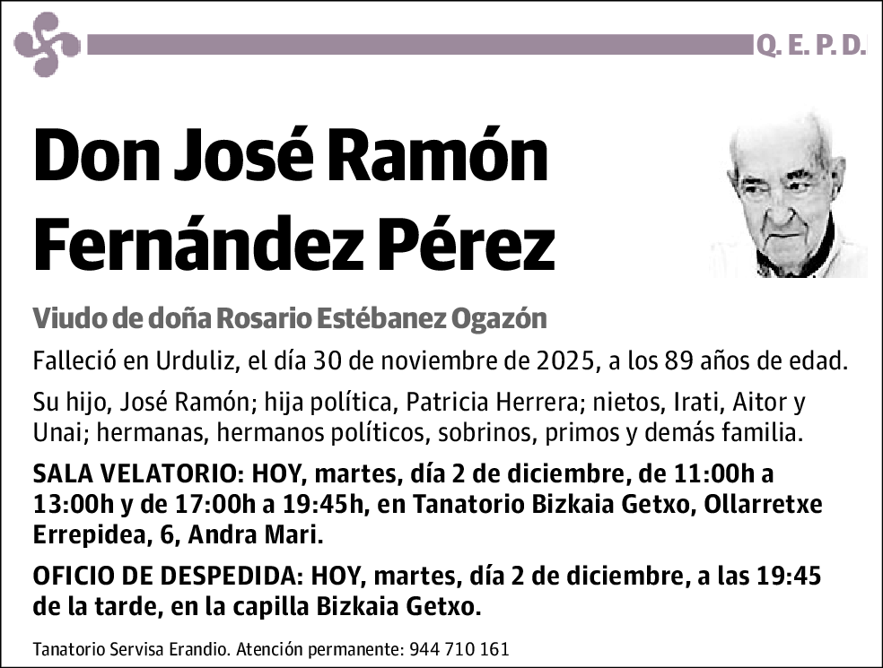 Jose Ramón Fernández Pérez