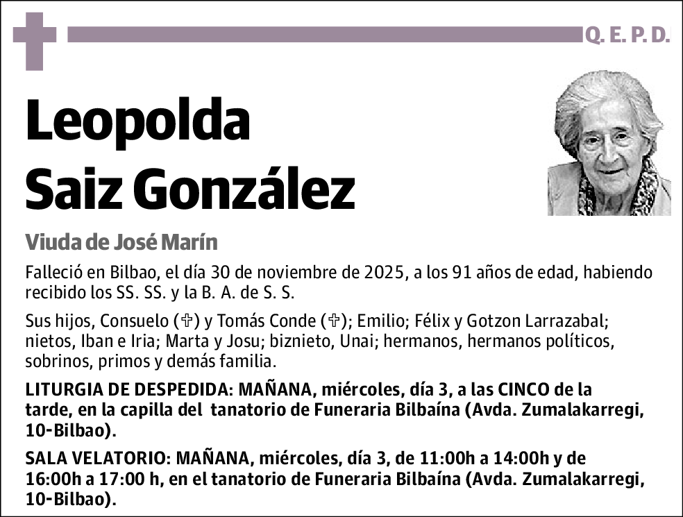 Leopolda Saiz González