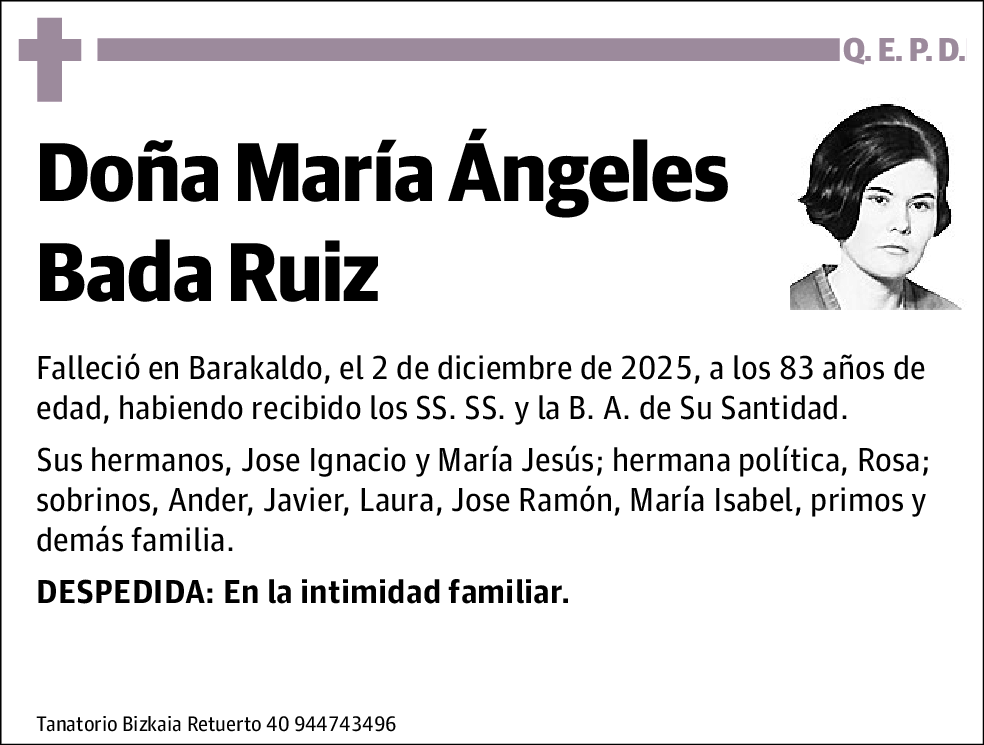 María Ángeles Bada Ruiz