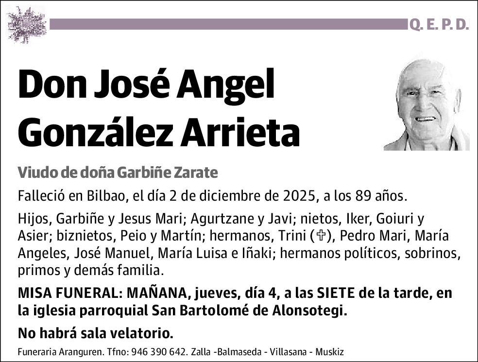 José Ángel González Arrieta