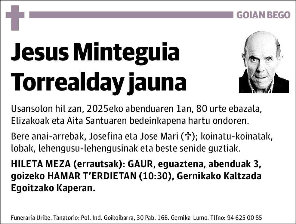 Jesus Minteguia Torrealday