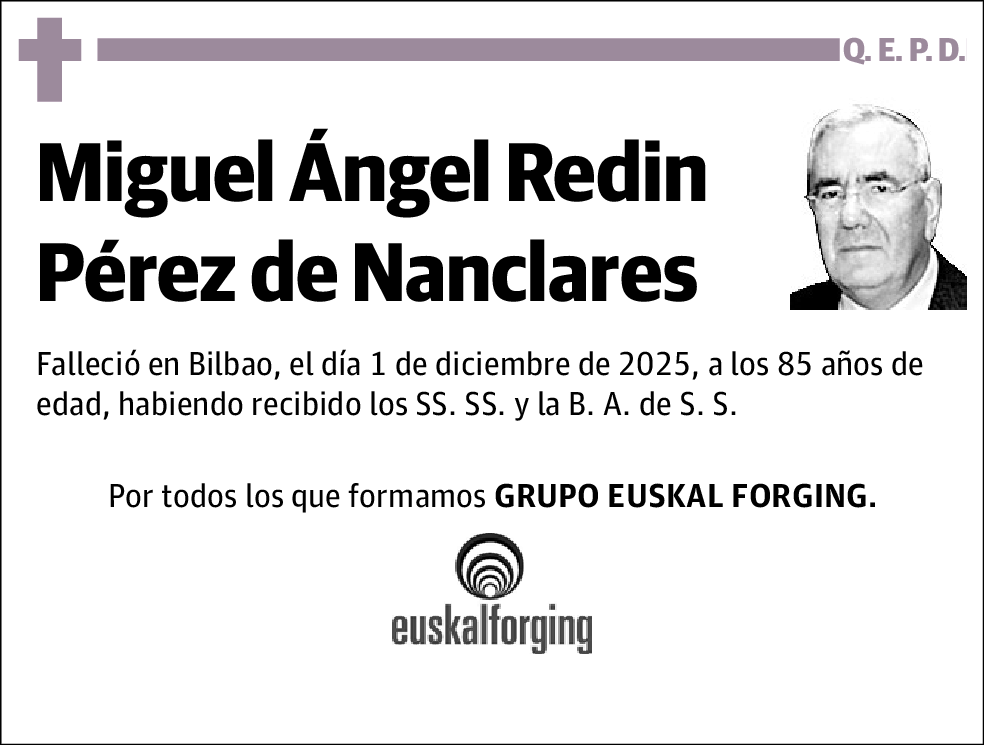 Miguel Ángel Redin Pérez de Nanclares