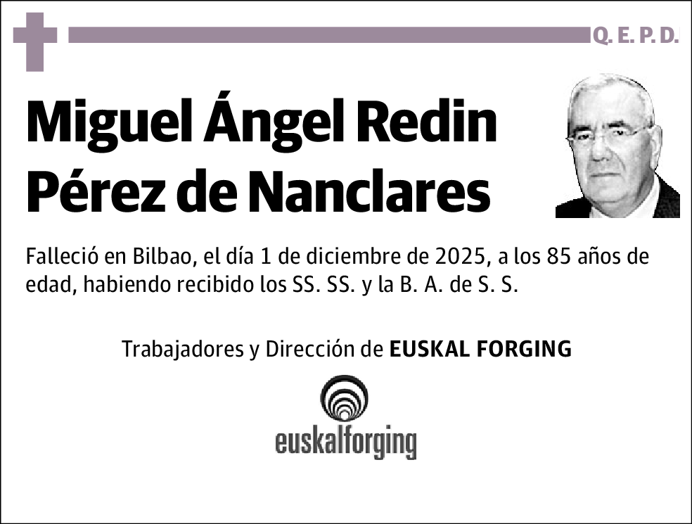 Miguel Ángel Redin Pérez de Nanclares