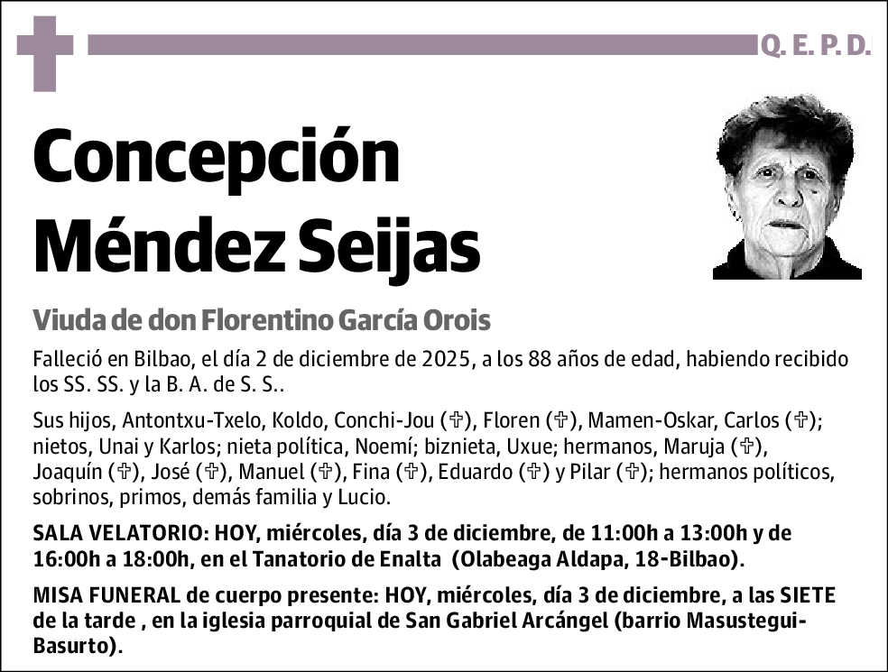 Concepción Méndez Seijas