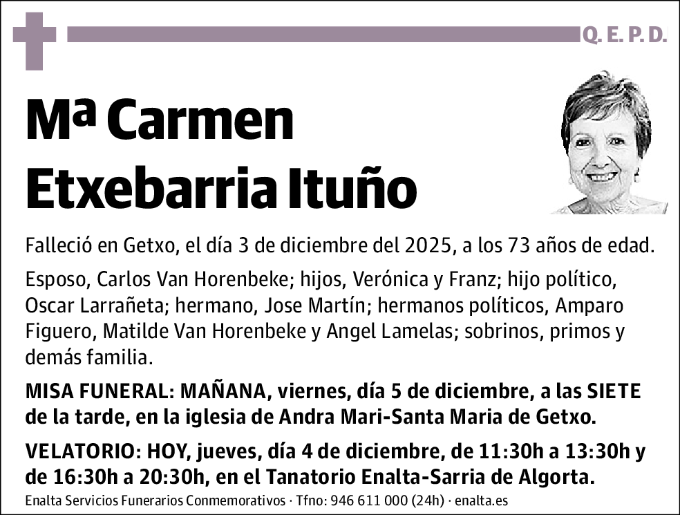 Mªcarmen Etxebarria Ituño