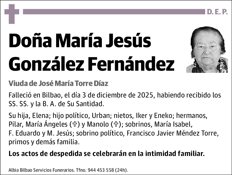 María Jesús González Fernández