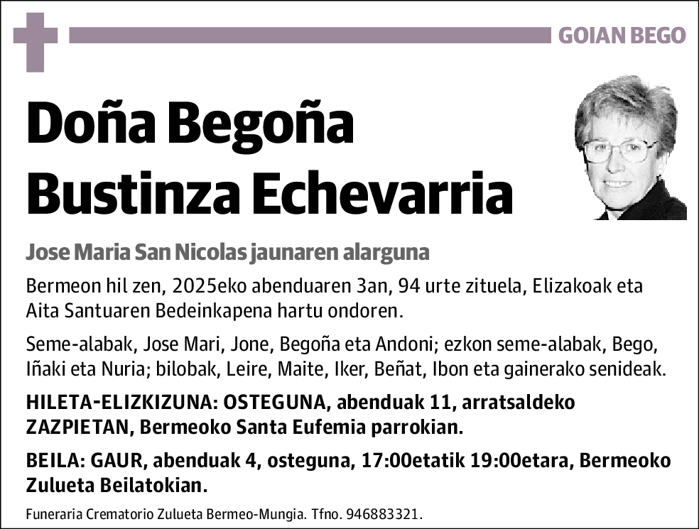 Begoña Bustinza Echevarria