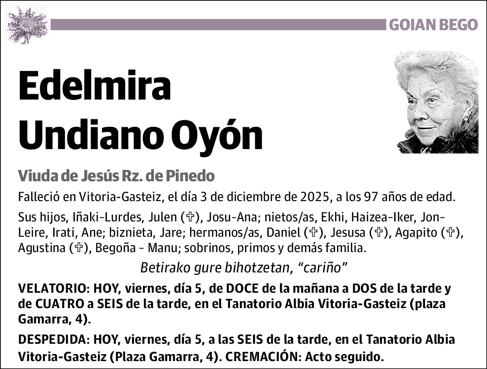 Edelmira Undiano Oyón