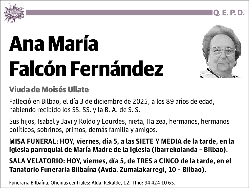 Ana María Falcón Fernández