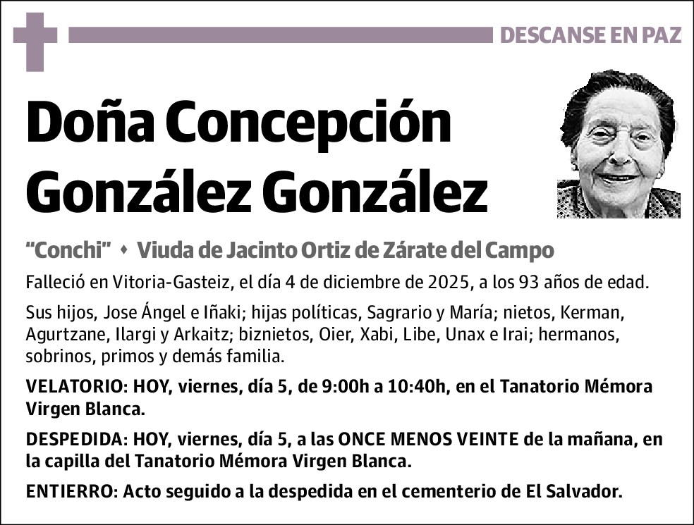 Concepción González González