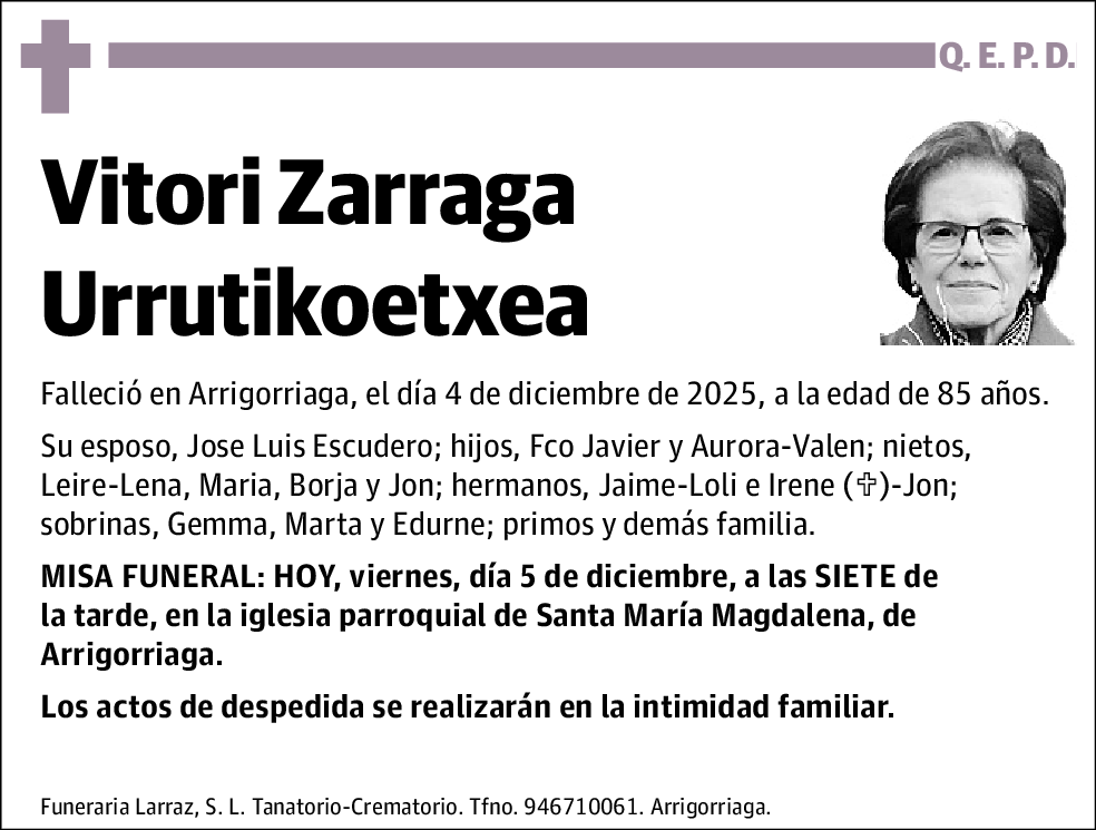 Vitori Zarraga Urrutikoetxea