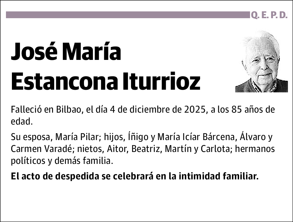 José María Estancona Iturrioz
