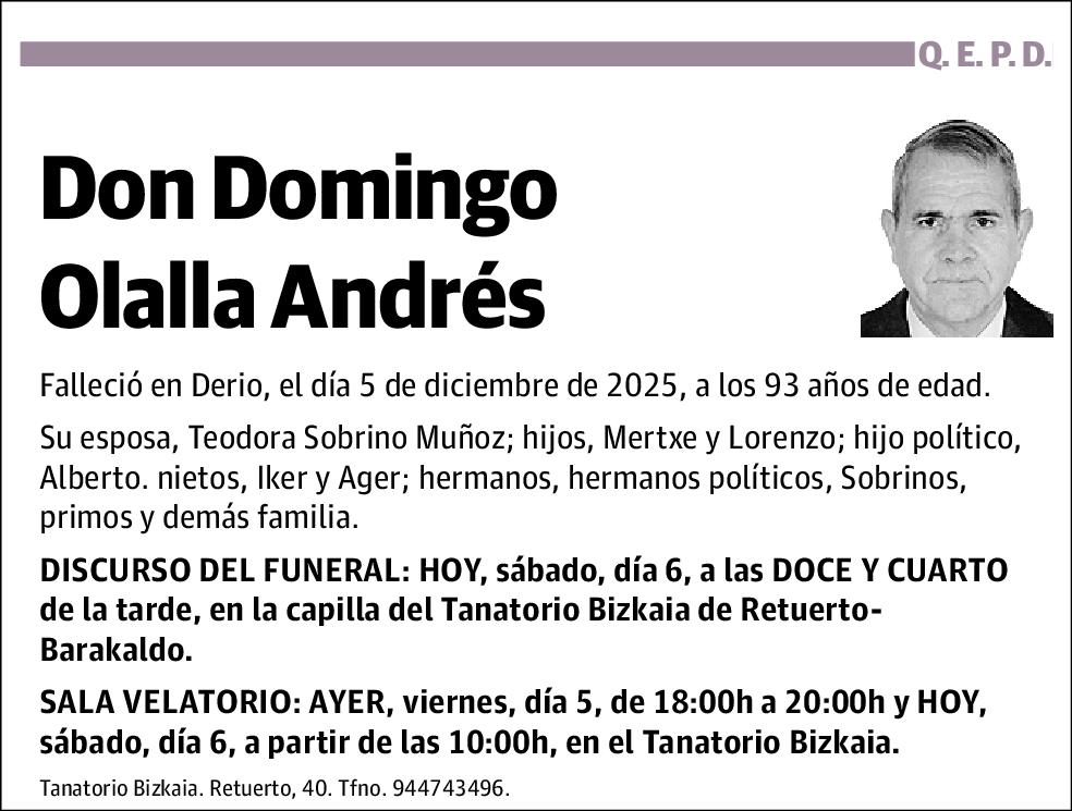 Domingo Olalla Andrés