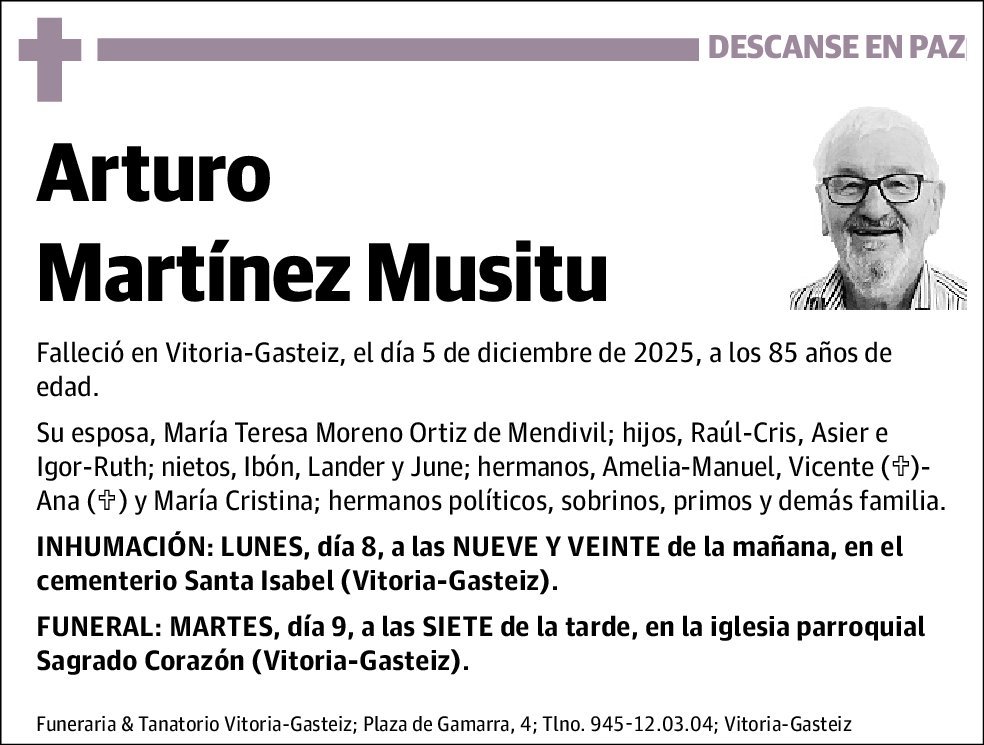 Arturo Martínez Musitu