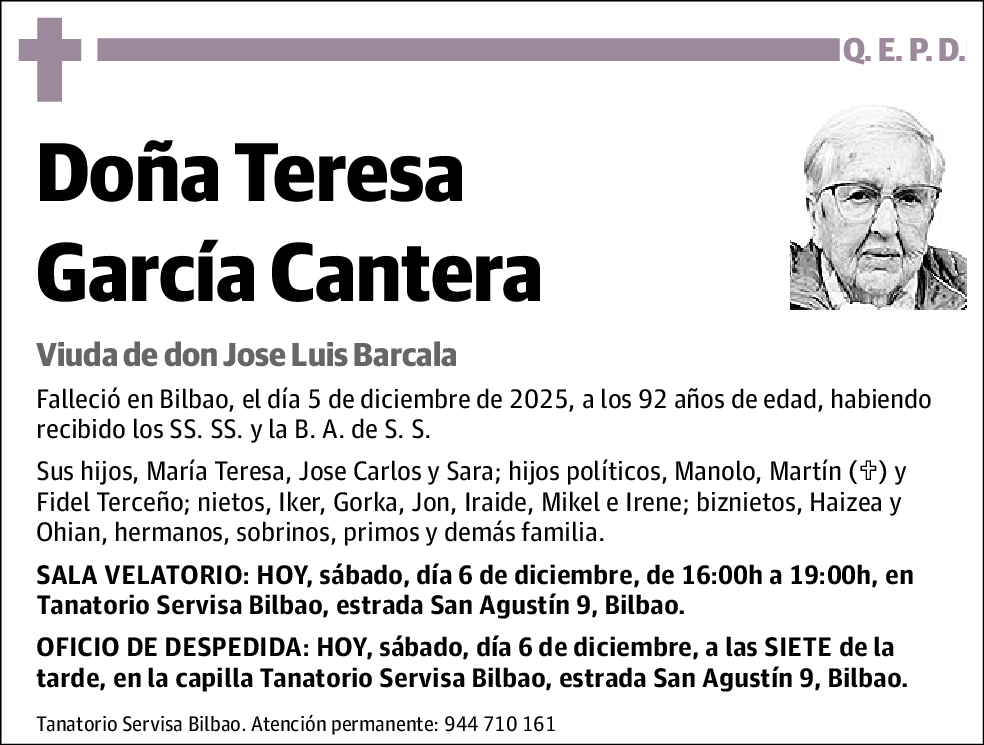 Teresa García Cantera