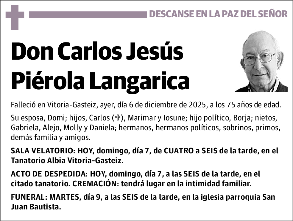 Carlos Jesús Piérola Langarica