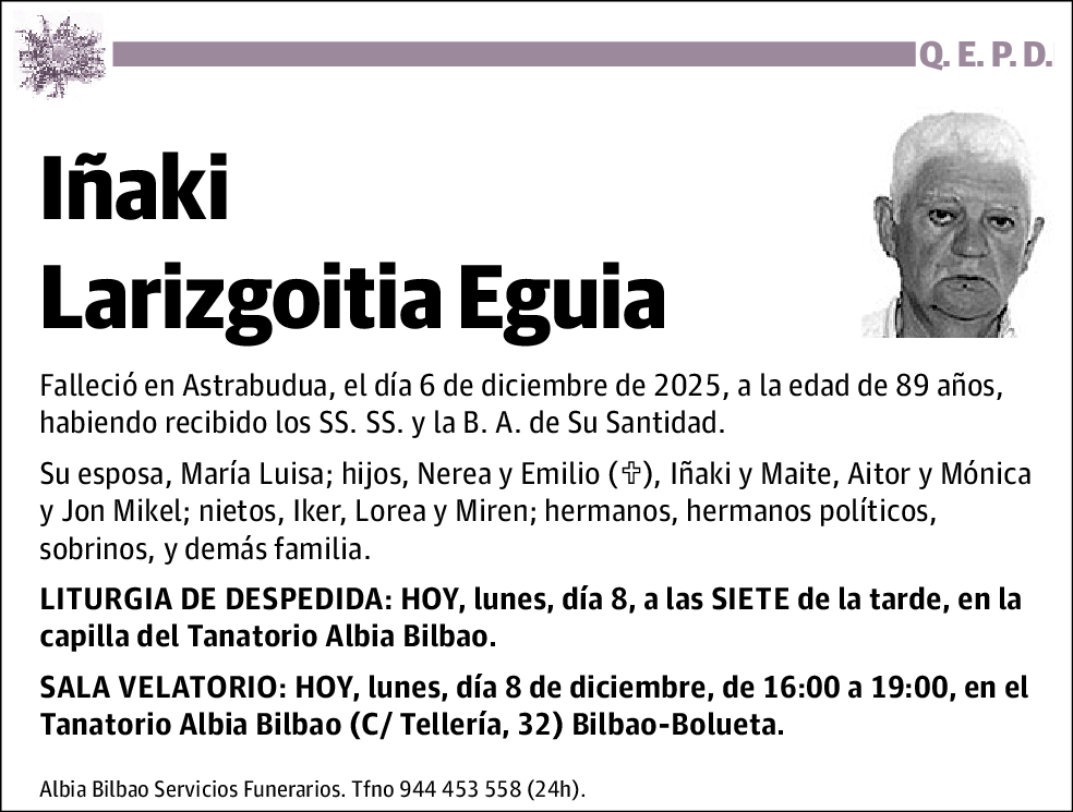 Iñaki Larizgoitia Eguia