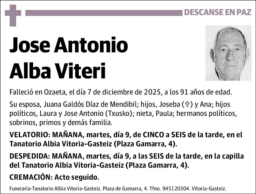 Jose Antonio Alba Viteri