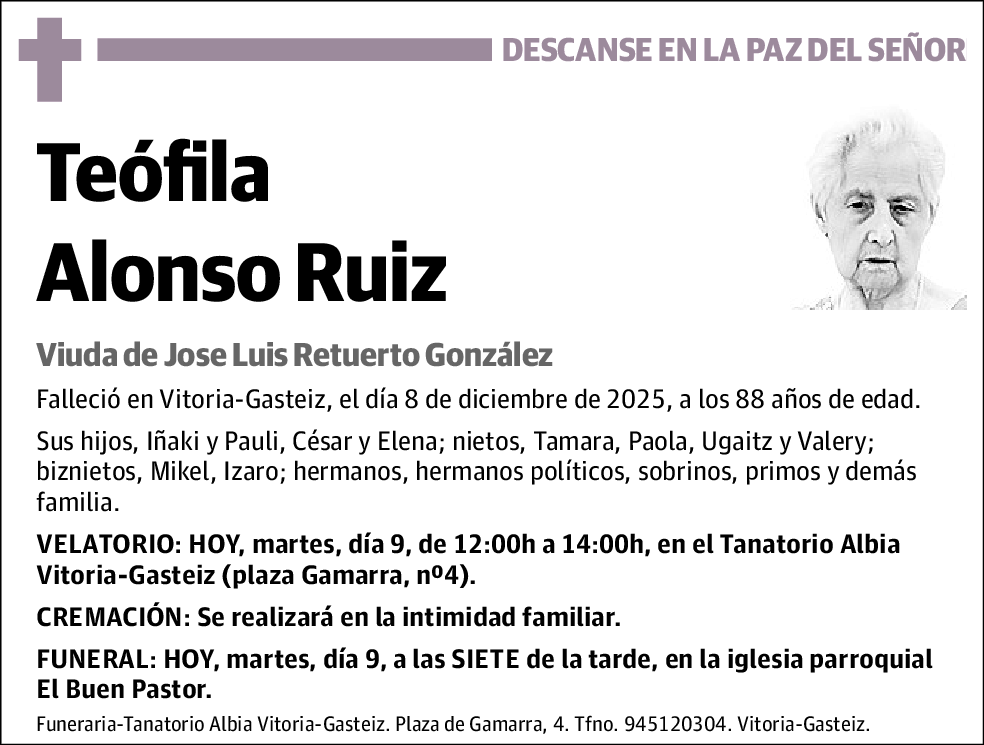 Teófila Alonso Ruiz