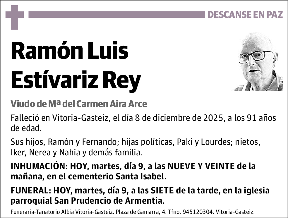 Ramón Luis Estívariz Rey