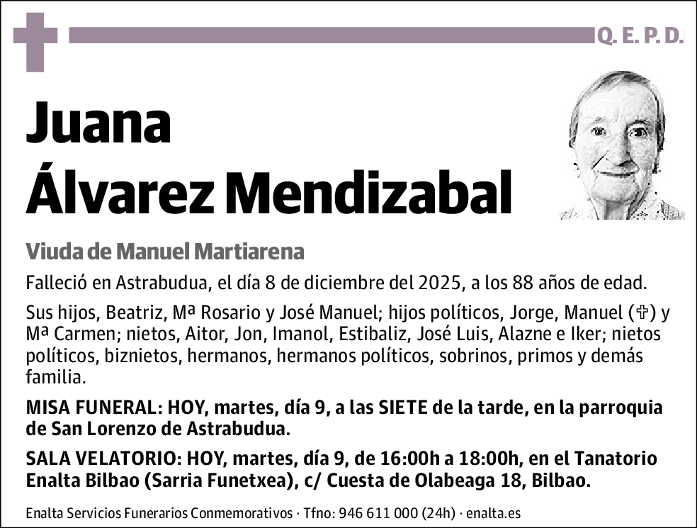 Juana Álvarez Mendizabal