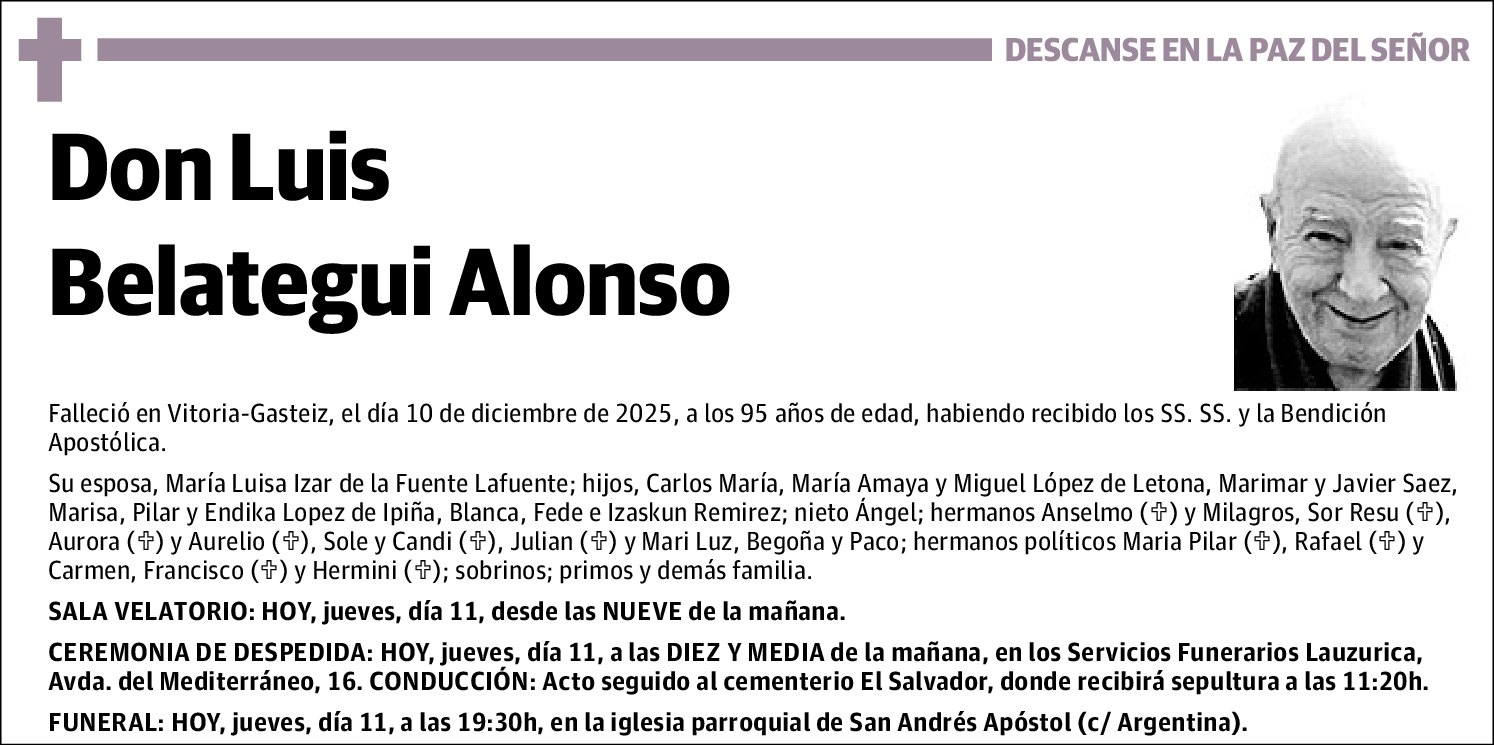 Luis Belategui Alonso