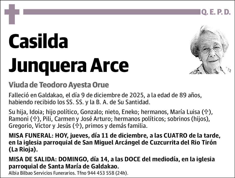 Casilda Junquera Arce