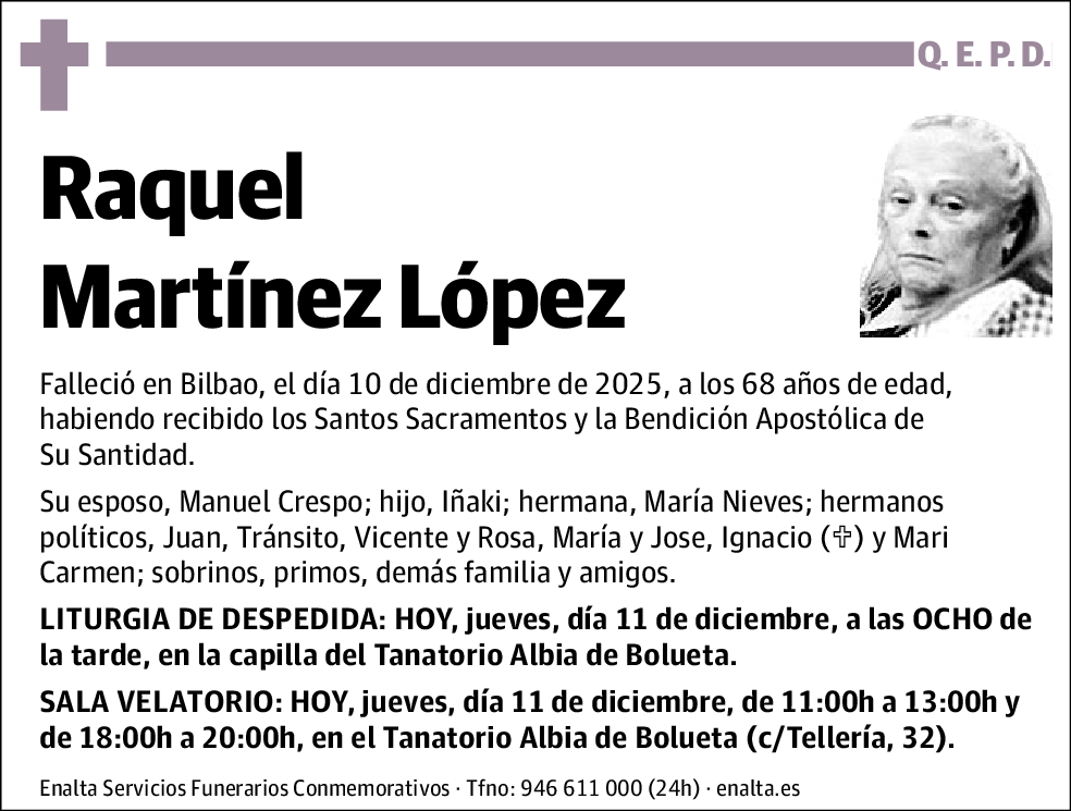 Raquel Martínez López