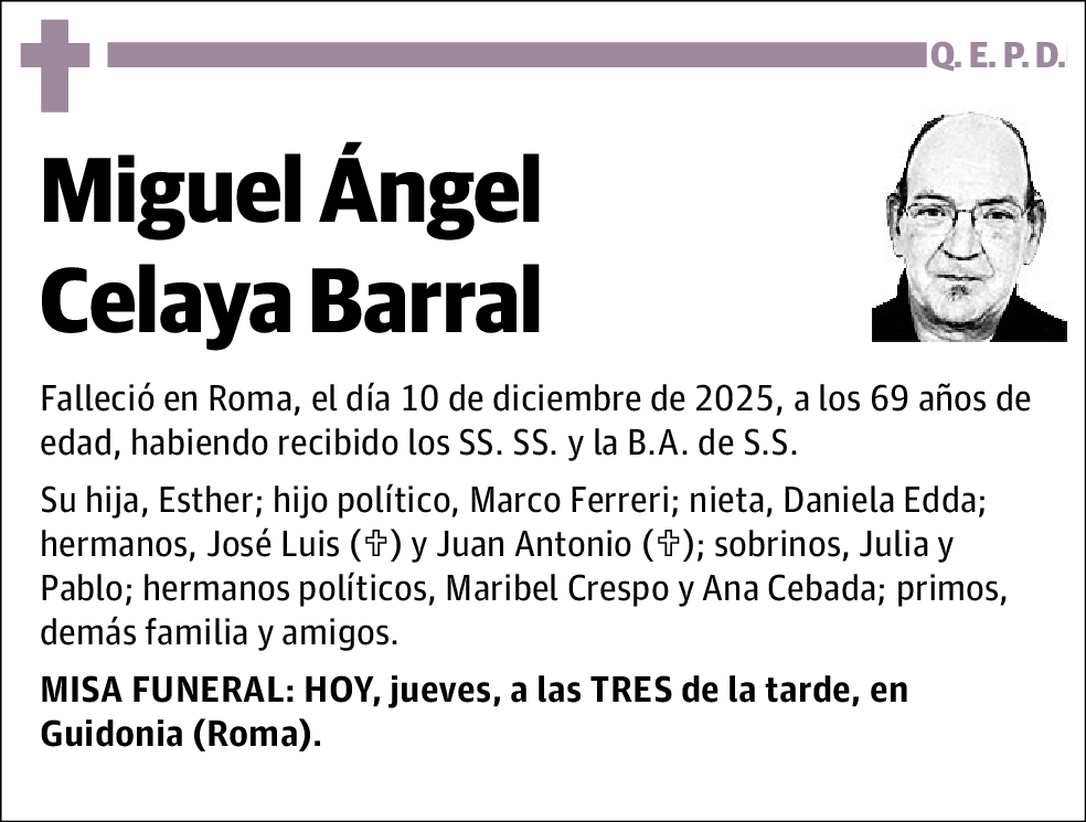 Miguel Angel Celaya Barral