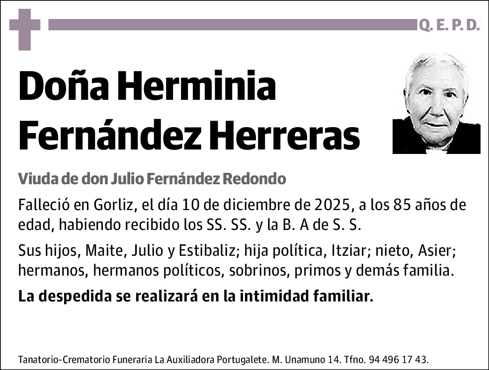 Herminia Fernández Herreras