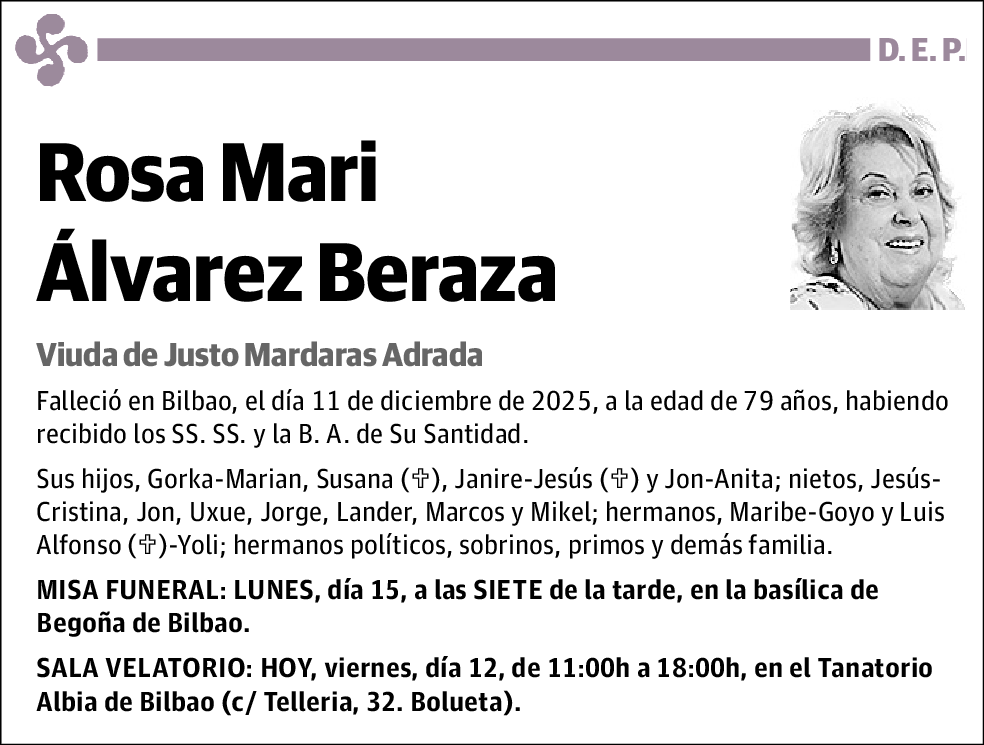Rosa Mari Álvarez Beraza