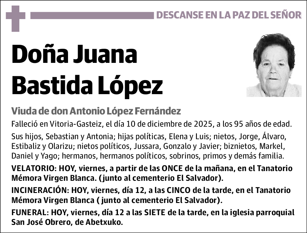 Juana Bastida López