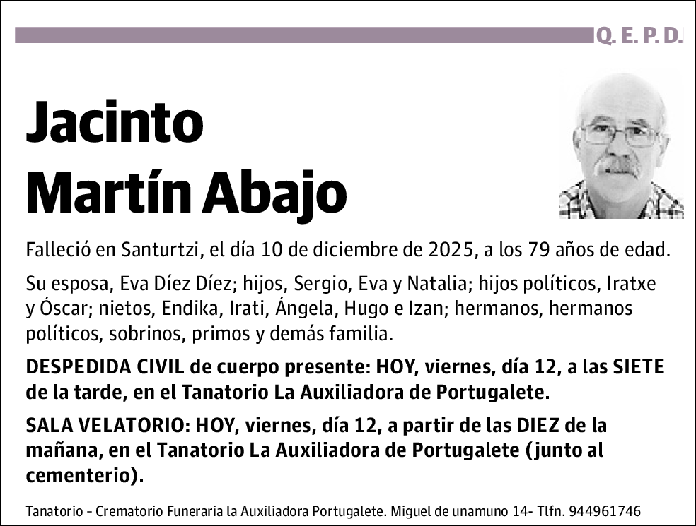 Jacinto Martín Abajo