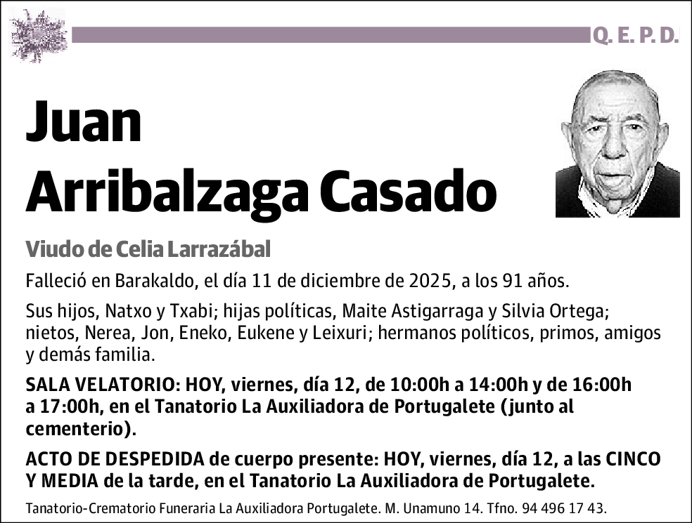 Juan Arribalzaga Casado