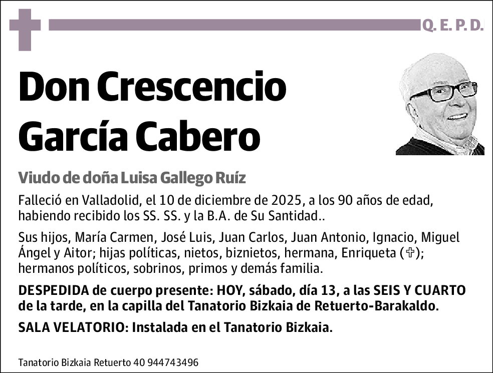 Crescencio García Cabero