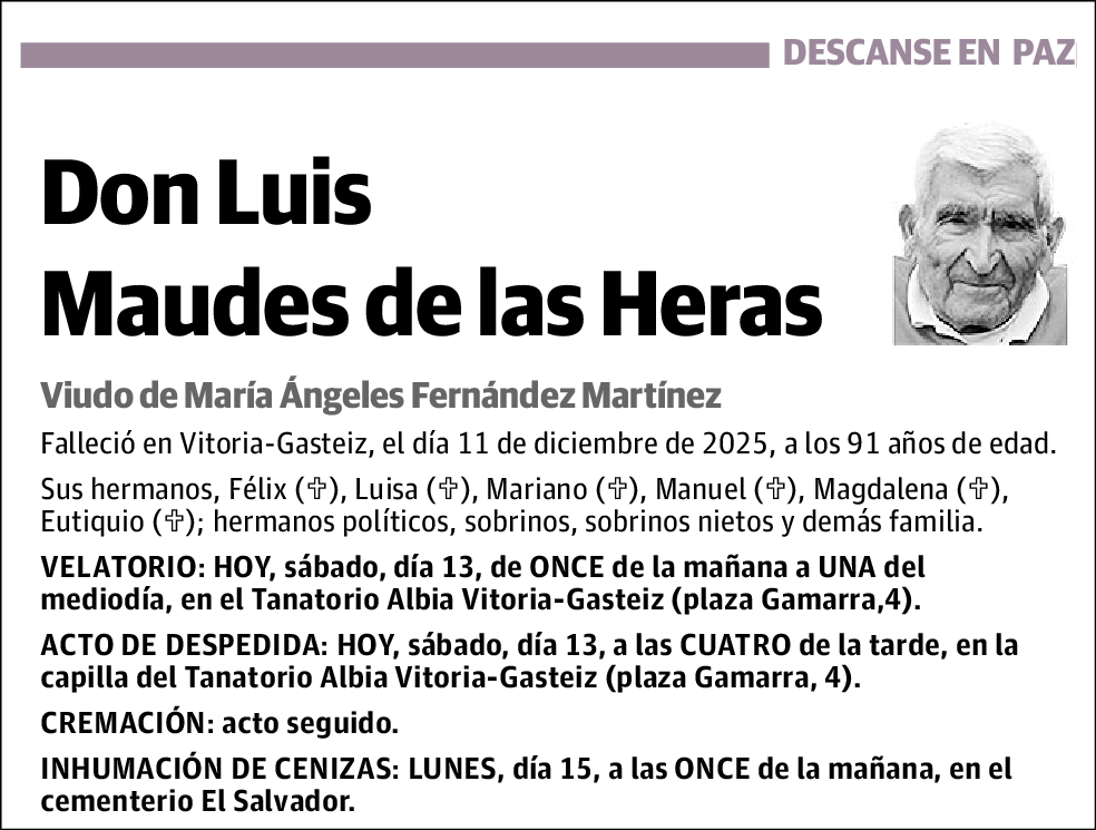 Luis Maudes de Las Heras